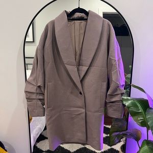 all saints wool coat